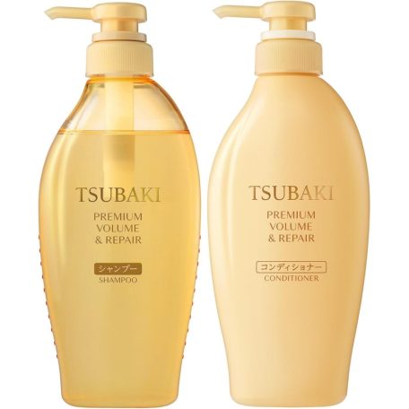 Shiseido - Tsubaki Premium Volume & Repair Shampoo, Conditioner Set (2x450ml)