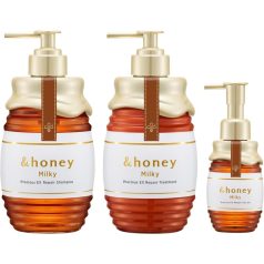   &HONEY - Milky Precious EX Repair  Shampoo 1.0 + Treatment 2.0 + Oil 3.0