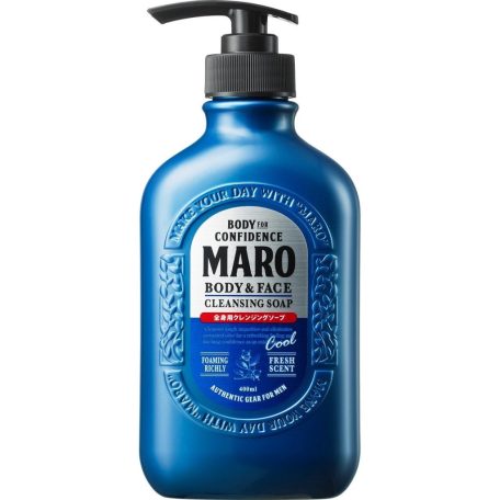 NatureLab - MARO Body & Face Cleansing Soap COOL 400ml