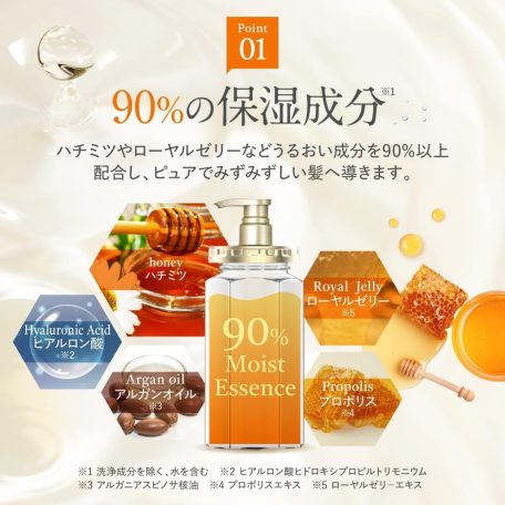 &HONEY – Deep Moist Shampoo 1.0 (sampon) (440ml)