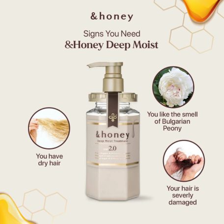 &HONEY - Deep Moist Treatment 2.0 (hajpakolás) (445g)