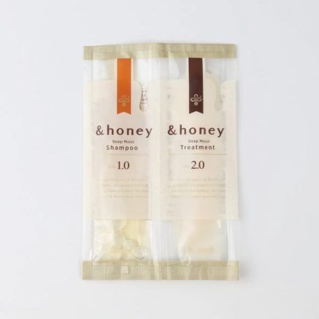 &HONEY - Deep Moist Shampoo & Treatment Trial Set (10g+10ml)