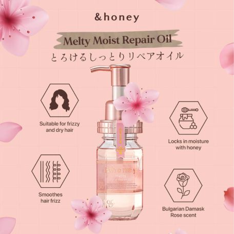 &HONEY - Melty Moist Repair Hair Oil 3.0 (hajolaj) (100ml)