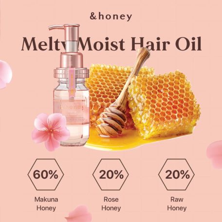 &HONEY - Melty Moist Repair Hair Oil 3.0 (hajolaj) (100ml)
