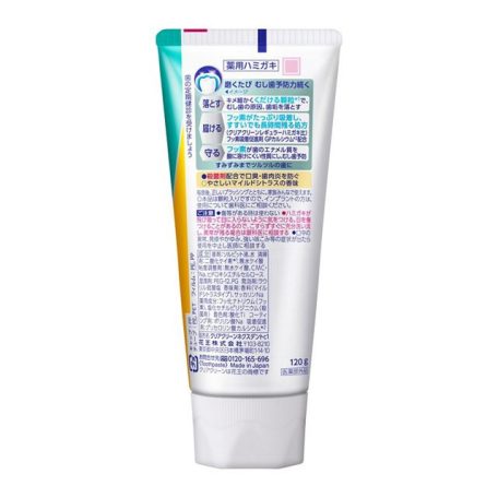 KAO - Clear Clean Nexdent Toothpaste Mild Citrus 120g