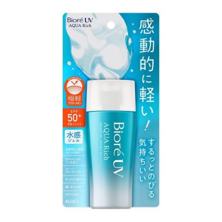 Biore – UV Aqua Rich Watery Gel SPF50+ PA++++ (fényvédő) (70ml)