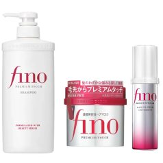 Shiseido - Fino Premium Touch Shampoo + Mask + Hair Oil Airy