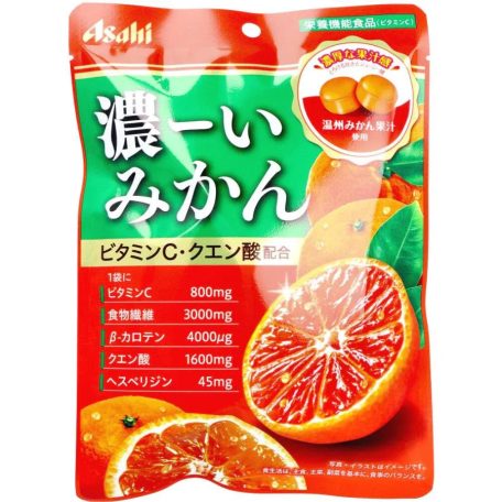 Asahi Koi Mikan - C-vitaminban gazdag mandarin ízű cukorka