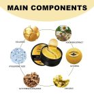 24 karátos arany szemmaszk 30 pár