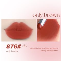 NOVO - Velvet Adore Matte Lipstick 876# Only Brown