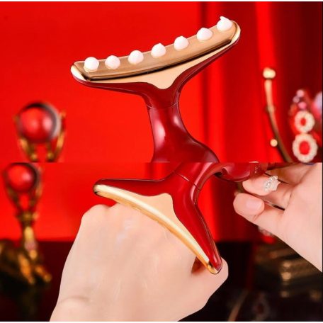 4D multifunkcionális feszesítő masszírozó piros