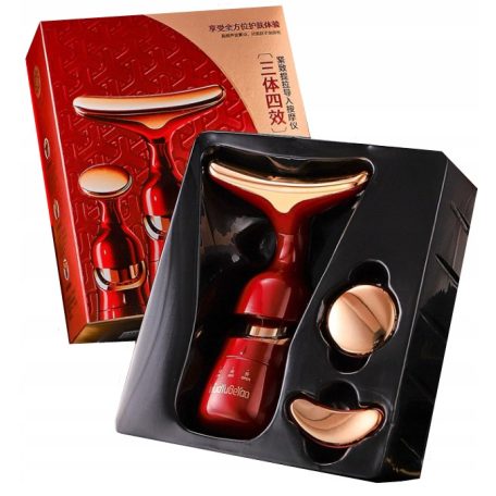 4D multifunkcionális feszesítő masszírozó piros