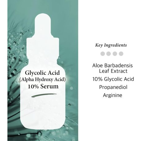 Cos De BAHA - G Glycolic Acid 10 AHA Serum 30ml