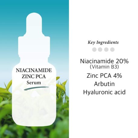 Cos De BAHA - NZ Niacinamide 20 Zinc PCA 4 Serum 30ml
