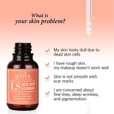 Cos De BAHA - LS Lactic Acid 12.5 Serum 30ml