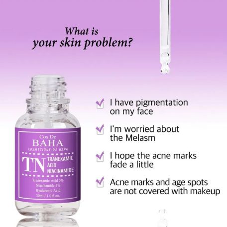 Cos De BAHA - TN Tranexamic Acid Niacinamide Serum 30ml