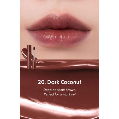 Rom&nd - Juicy Lasting Tint 2020 F/W Series - #20 Dark Coconut
