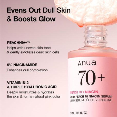 Anua - Peach 70 Niacin Serum (30ml)