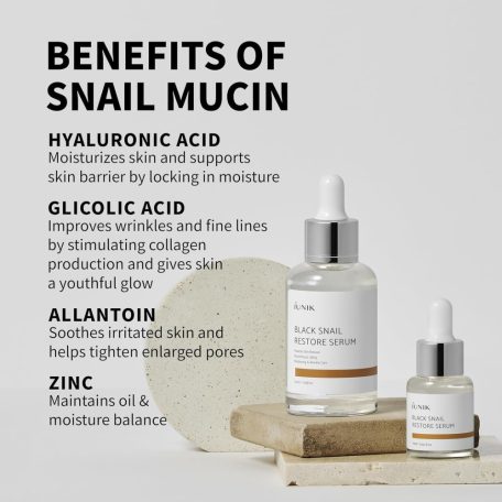 iUNIK - Black Snail Restore Serum 50ml