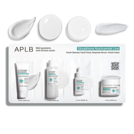 APLB - Glutathione Niacinamide Skin 4 Types Sachet Set (4x1,5ml)
