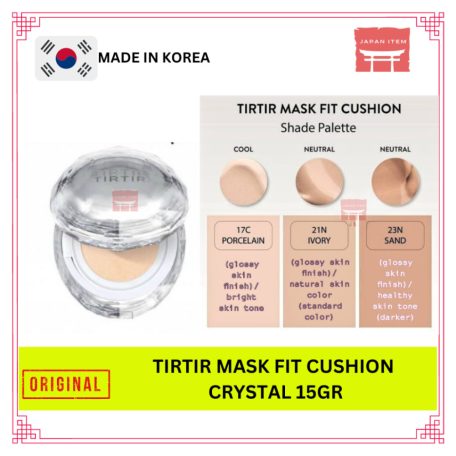 TIRTIR - Mask Fit Crystal Mesh Cushion alapozó 23N Sand 15g