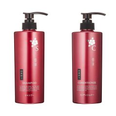   Kumano Yushi - Tsubaki Oil Shampoo, Conditioner Set (2x600ml)